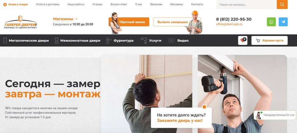 Галерея дверей Галерея дверей