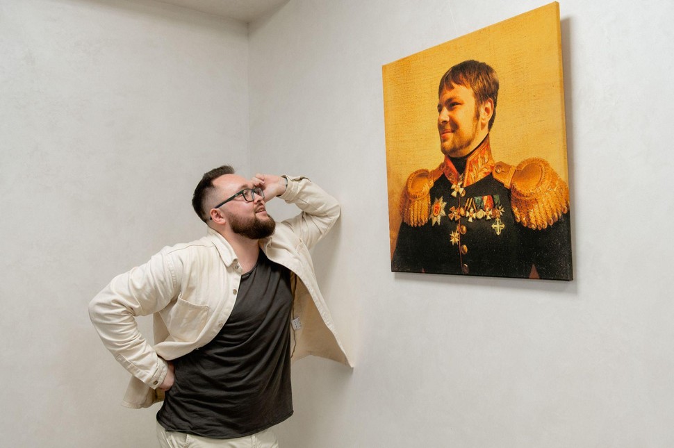 Илья и портрет Льва