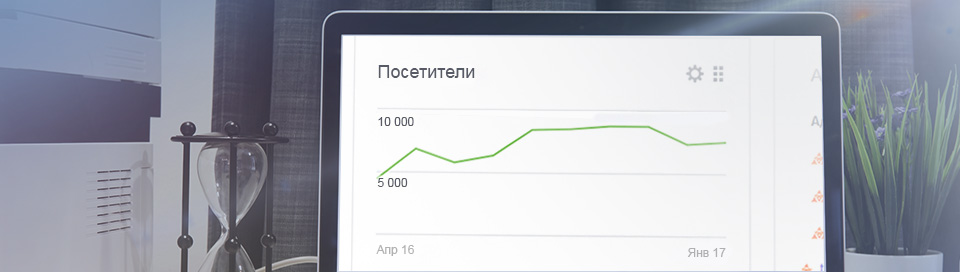 График посещаемости сайта График посещаемости сайта